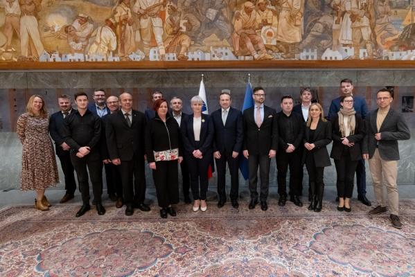 FOTO: V državnem zboru razstava o življenju narodne skupnosti iz Prekmurja