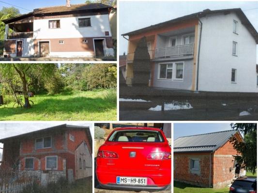 Iščete hišo, zemljišče ali vozilo? To so aktualne dražbe v Pomurju