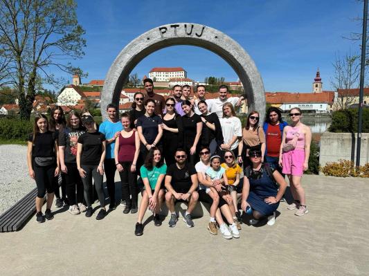 FOTO: V okviru mladinske izmenjave »Rural movez« so si ogledali Ptuj