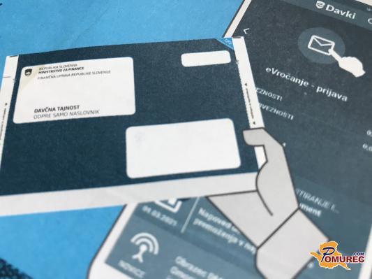 Danes na pošto prvi paket izračunov dohodnine za lani