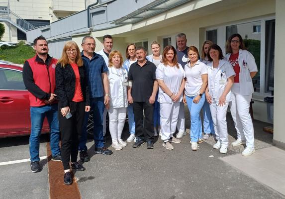 Vladimir Škerlak in Stanko Jambrović že stotič darovala kri