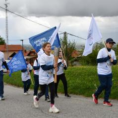 FOTO: Slovenska bakla svojo pot začela iz Lendave 
