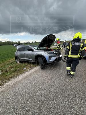 V prometni nesreči ena oseba poškodovana