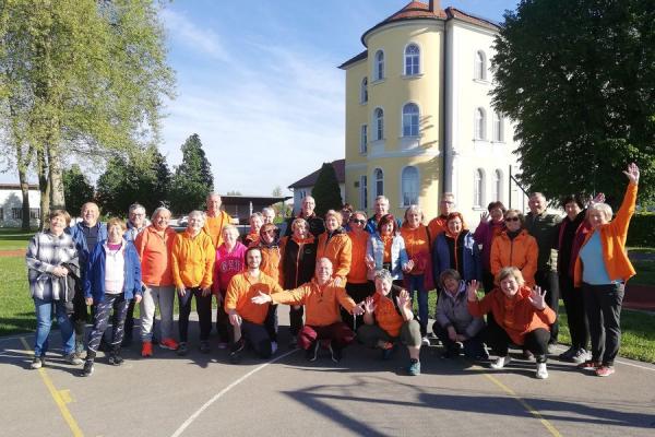 FOTO: V Veržeju so se telesno in duhovno razgibavali