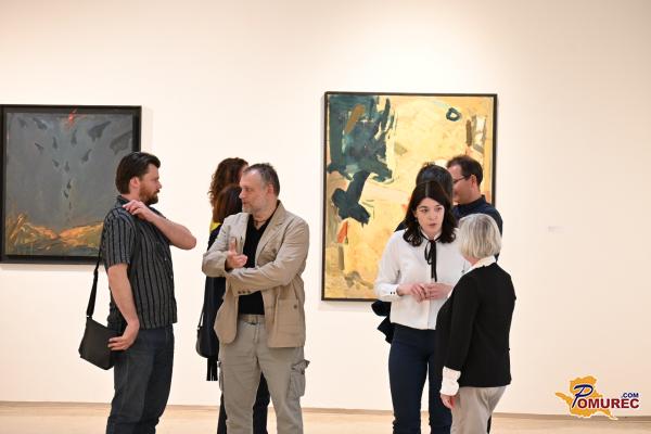 V soboški galeriji odprli razstavo slik Marka Zorovića in izbor iz stalne zbirke Galerije Ante Trstenjaka 