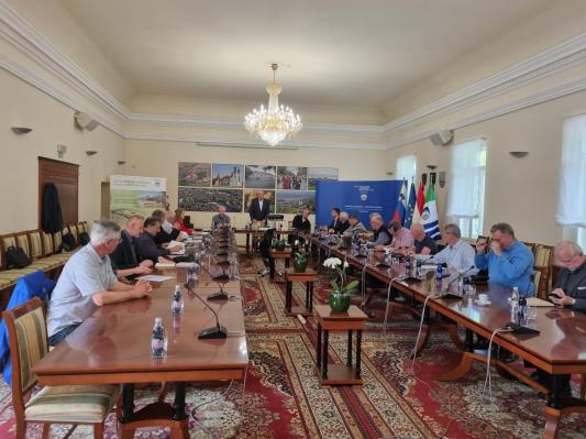 FOTO: V Lendavi potekala prva seja Predsedstva Zveze veteranov vojne za Slovenijo