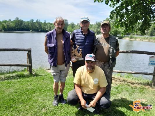 FOTO: Prehodni pokal ribiške podružnice Tišina je osvojil Bojan Božič