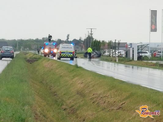 V Renkovcih prišlo do prometne nesreče