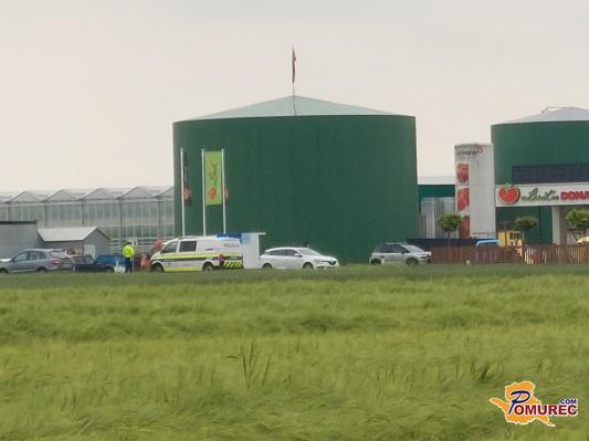 Voznica osebnega avtomobila odvzela prednost