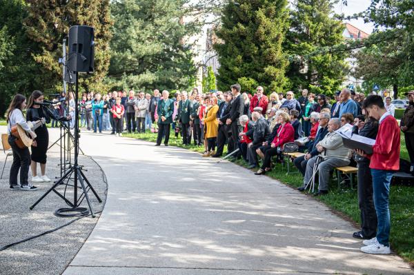 V Murski Soboti počastili dan zmage nad fašizmom in dan Evrope