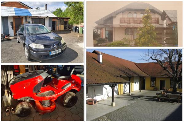 Iščete hišo, zemljišče ali vozilo? To so aktualne dražbe v Pomurju