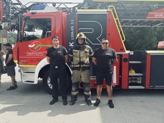 Murska Sobota bogatejša za poklicnega gasilca