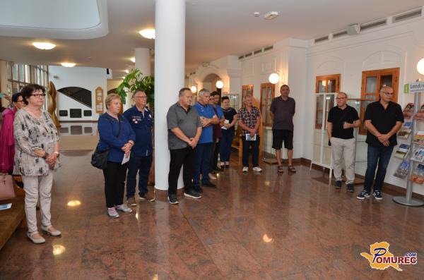 FOTO: Uspešna otvoritev slikarske razstave Franje Žeželja Mustaka v Lendavi