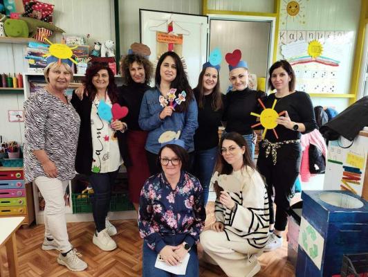 FOTO: Udeležile so se mobilnosti na Kreti