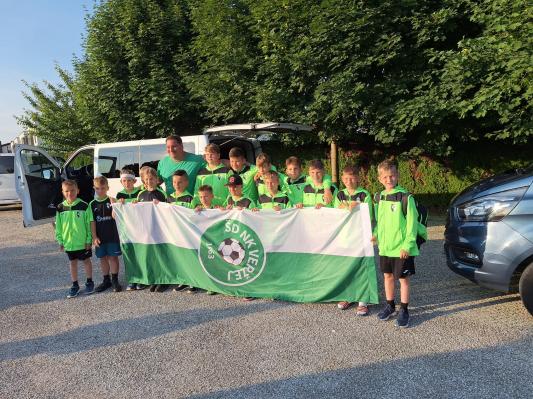 Mladi nogometaši NK Veržej na mednarodnem turnirju v Crikvenici