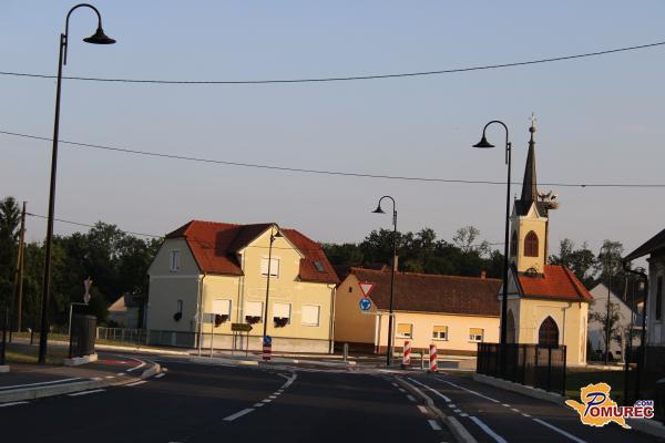 FOTO: Preverite, kako izgleda obnovljena cesta skozi Lukavce