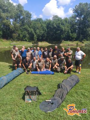 V ribniku Kanu v Krogu potekalo ekipno ribiško tekmovanje 