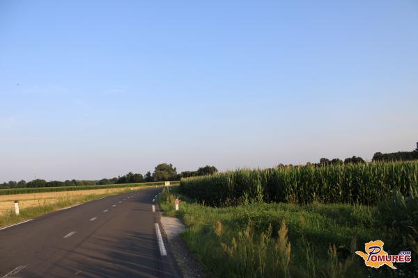 FOTO: Previdno na cestah, koruza omejuje vidljivost