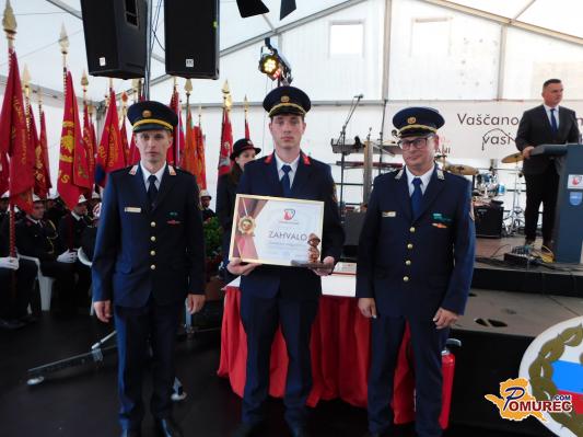 Gasilsko društvo Bunčani je Stanislavu Gregorinčiču podelilo posthumno zahvalo