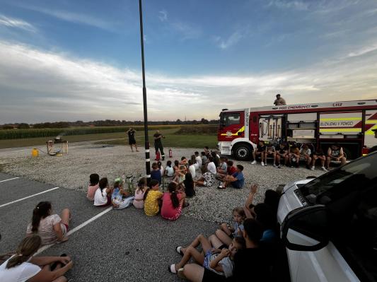 FOTO: Mladi gasilci navdušeni nad taborom v Črenšovcih