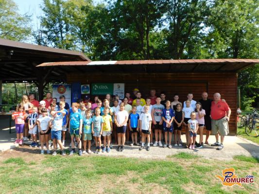 FOTO: V Beltincih pripravili 12. otroške športne delavnice