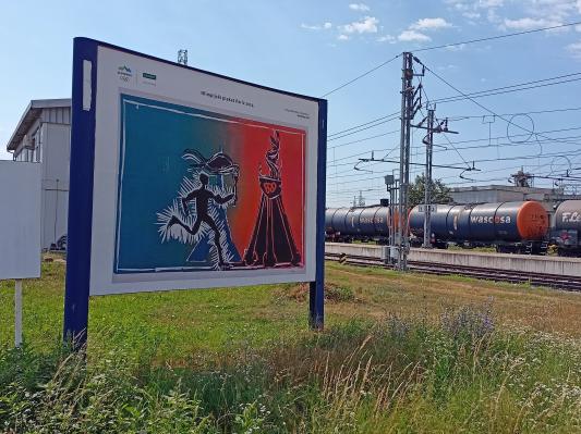 FOTO: Plakat olimpijskih in paraolimpijskih iger oblikoval učenec OŠ Cezanjevci