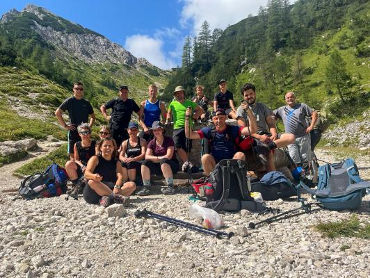 FOTO: Člani Prostovoljnega gasilskega društva Gornja Bistrica osvojili Triglav 