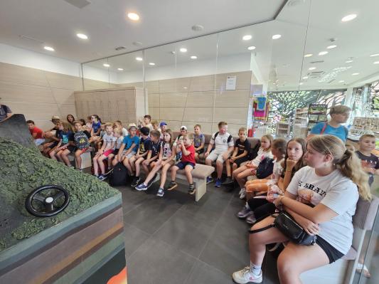 FOTO: V času oratorija so mladi obiskali Grad na Goričkem