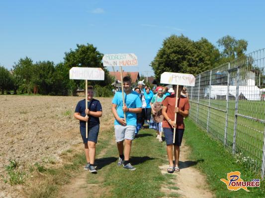FOTO: Na Kobilju prikazali žetev zlatega klasja