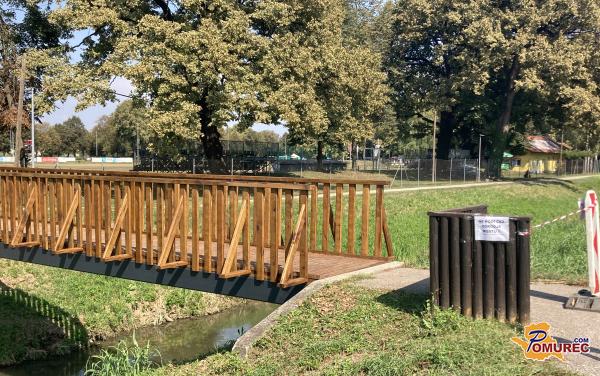 FOTO: Po neurju ljutomerski most že dobiva novo podobo