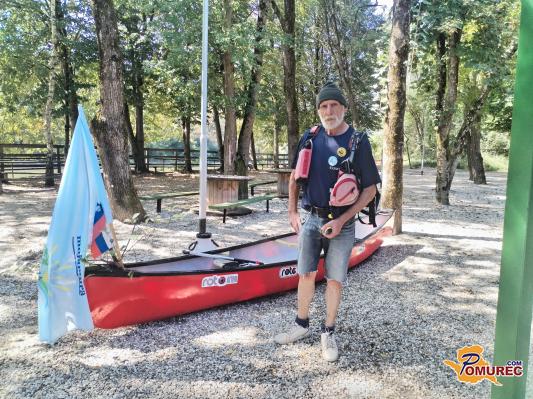 FOTO: Dušan Kovač danes starta dobrodelno misijo od Mure do Črnega morja