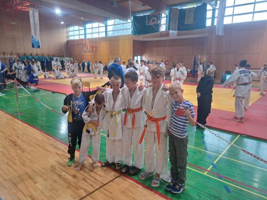 FOTO: Mladi pomurski judoisti so se udeležili mednarodnega turnirja v Oplotnici