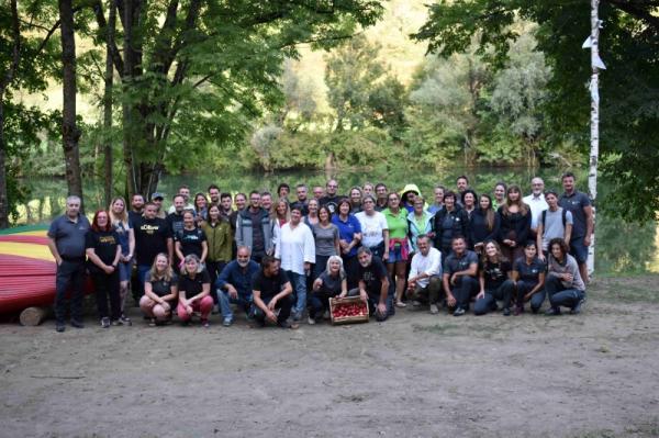 FOTO: Na Kolpi potekalo srečanje članov Skupnosti naravnih parkov Slovenije