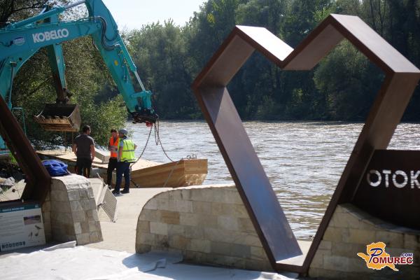 FOTO: Kump v vodi, kdaj bo otvoritev mlina?