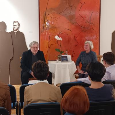 FOTO: Vlado Žabot v Splošni knjižnici Ljutomer