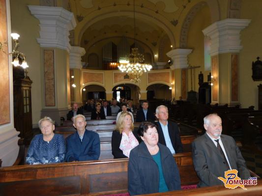 FOTO: Srečali so se zakonski jubilanti župnije Razkrižje