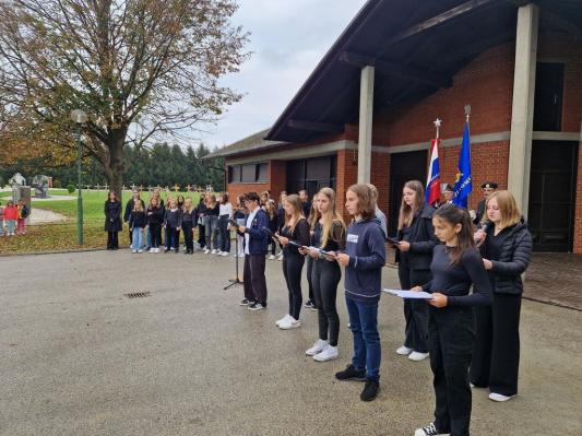 Ob dnevu spomina na mrtve se je Križevcih odvila komemoracija