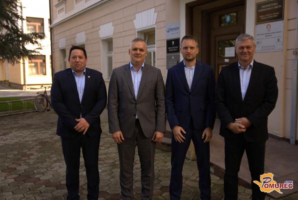 Minister Kumer v Pomurju o geotermalni energiji in trajnostni mobilnosti