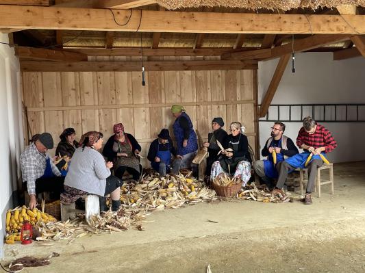 FOTO: Lüjpanje kukrce: Praznik kmečkih običajev v Serdici
