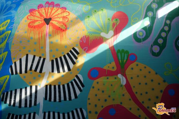 FOTO: Barve oživele v mestnem podhodu - Murska Sobota dobila nov mural