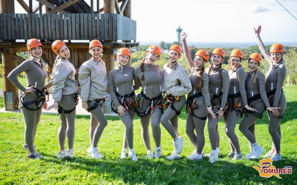 FOTO in VIDEO: Finalistke Miss Slovenije osvajale Lendavske Gorice na kolesu