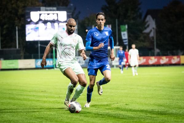 FOTO: Olimpija se iz Lendave vrača z minimalno zmago