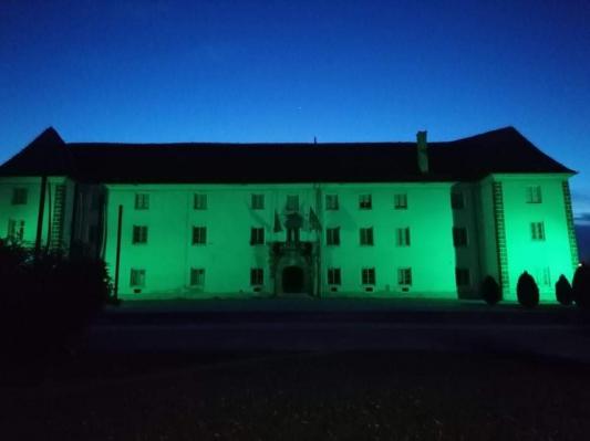 Razlog, da bo soboški grad ta vikend osvetljen z zeleno
