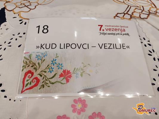 FOTO: Lipovske vezilje so se predstavile na mednarodni razstavi 