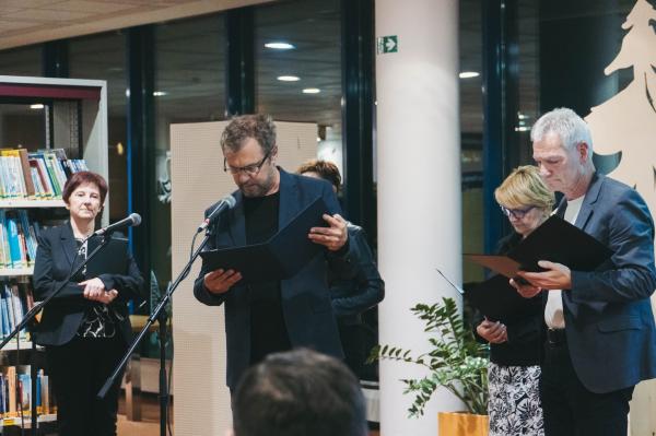 FOTO: Murskosoboška knjižnica v znamenju prekmurske književnosti