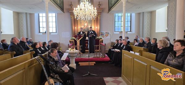 FOTO in VIDEO: Gornji Petrovci obeležili tri pomembne obletnice z bogoslužjem