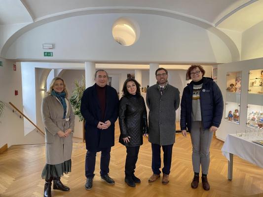 FOTO: Melania Arreaga spoznala regijo in zgodovino Pomurja