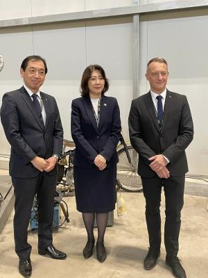 FOTO: Lendavski župan čestital podjetju Daihen Varstroj ob 60-letnici uspešnega poslovanja