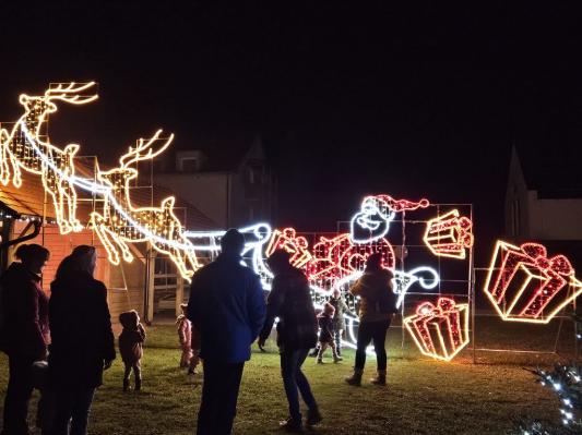 FOTO: Občina Križevci prižgala praznične luči