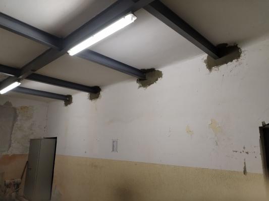 Vaški dom v Pincah s prenovljeno in ojačano stropno konstrukcijo